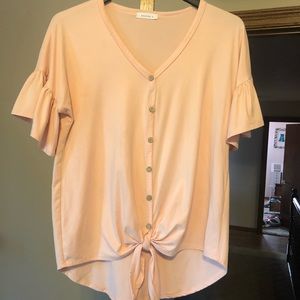 Ladies pink top